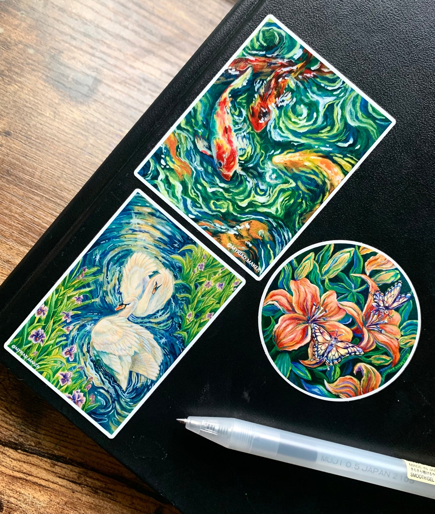 Tiger Lily Sticker