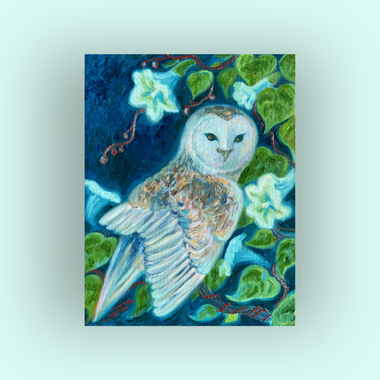 Moonlit Owl