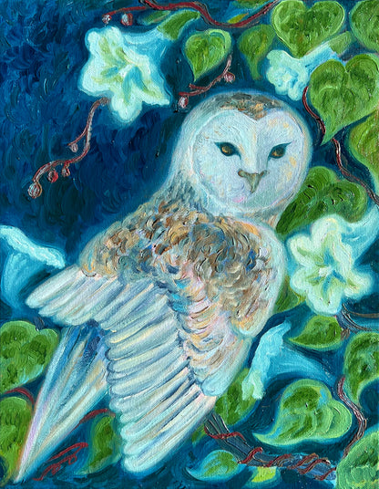 Moonlit Owl