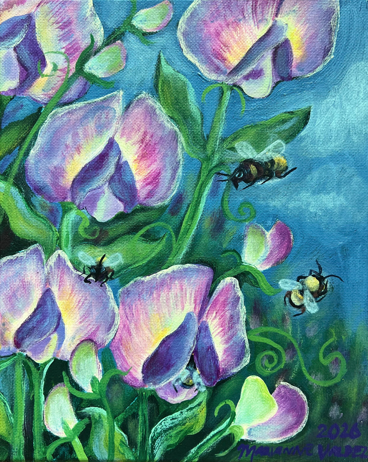 Sweet Peas & Bees