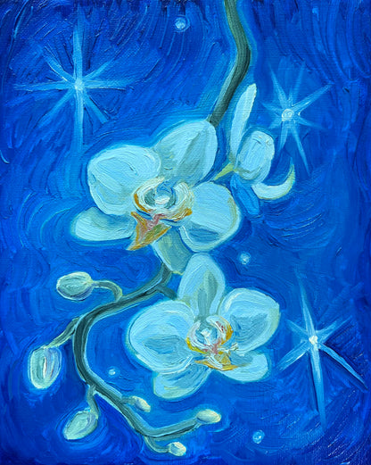 Moonlit Orchids